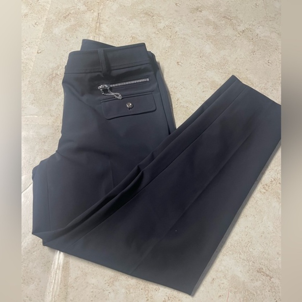Per se black pants size 4